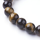 Natural Tiger Eye Beads Strands US-G-C076-10mm-1B-3