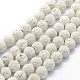 Natural Lava Rock Round Beads Strands US-G-E508-04-6mm-1