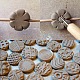 40pcs/Set Ceramic Pottery Clay Model Home Craft Art US-TOOL-BC0007-02-5