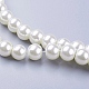 Glass Pearl Beads Strands US-HY-6D-B02-3