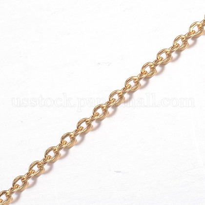 Ion Plating(IP) 304 Stainless Steel Cable Chains US-CHS-P002-11G-0.5MM-1