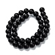 Natural Black Onyx Beads Strands US-G-Z024-01A-2