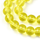 Transparent Glass Beads Strands&nbsp;US-GLAA-T032-T8mm-12-2