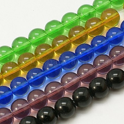 Glass Beads Strands US-GR10mm-1