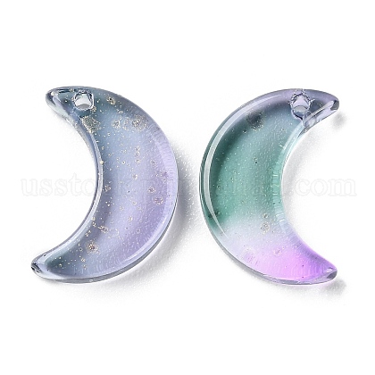 Transparent Baking Paint Glass Beads&nbsp;US-GLAA-D010-01-3