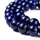 Natural Lapis Lazuli Round Beads Strands US-G-I181-10-4mm-5