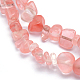 Cherry Quartz Glass Beads Strands US-G-P332-05-2
