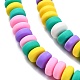 Handmade Polymer Clay Beads Strands US-CLAY-N008-008L-3