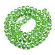 Electroplate Glass Beads Strands US-EGLA-A034-T10mm-A15-3