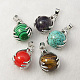Natural & Synthetic Gemstone Pendants US-G-G074-M-1