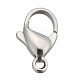 304 Stainless Steel Lobster Claw Clasps US-STAS-AB11-1-2