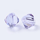 Imitation Austrian Crystal Beads US-SWAR-F022-6x6mm-212-3