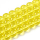 Transparent Glass Beads Strands&nbsp;US-GLAA-T032-T8mm-12-1
