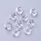 Clear Diamond Shape Faceted Acrylic Charms US-X-PL511Y-12-2