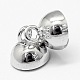 Rhodium Plated 925 Sterling Silver Magnetic Clasps US-STER-A102-011P-6mm-2