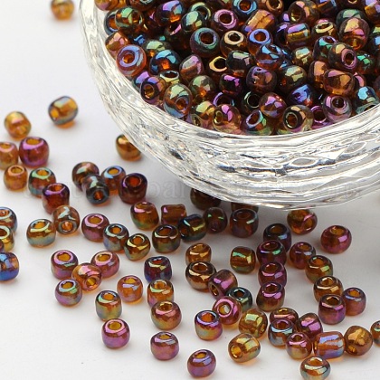 Round Glass Seed Beads US-SEED-A007-4mm-162C-1