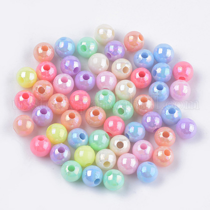 Opaque Acrylic Beads US-MACR-S296-90A-1