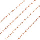 Ion Plating(IP) 304 Stainless Steel Textured Dapped Chains US-CHS-D004-02RG-3