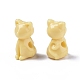 Opaque Acrylic Kitten Beads US-MACR-S830-02-2