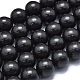 Natural Shungite Beads Strands US-G-M353-A04-6mm-1