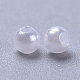 Imitated Pearl Acrylic Beads US-PACR-3D-1-2