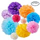 BENECREAT Paper Flower Balls US-AJEW-BC0002-02-1