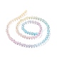 Transparent Glass Beads Strands US-GLAA-E036-07A-4