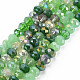 Electroplate Glass Beads Strands US-EGLA-S194-18E-1