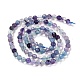 Natural Fluorite Beads Strands US-G-K315-B01-2