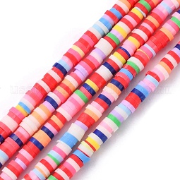 Handmade Polymer Clay Beads US-CLAY-R067-3.0mm-M1