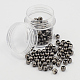 5 Box Iron Round Spacer Beads US-IFIN-X0001-02-B-2