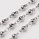 304 Stainless Steel Ball Bead Chains US-CHS-K002-05A-1