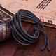 Unisex Multi-strand Leather Cord Bracelets US-BJEW-BB15557-7