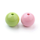 Round Bubblegum Chunky Acrylic Beads US-PAB709Y-2