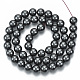 Non-magnetic Synthetic Hematite Beads Strands US-G-Q892-8mm-3