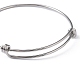 Adjustable 316 Surgical Stainless Steel Expandable Bangle Making US-MAK-M188-02-3