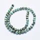 Natural African Turquoise(Jasper) Beads Strands US-G-E444-47-6mm-2