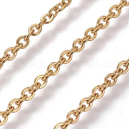 304 Stainless Steel Cable Chains US-CHS-E018-10G