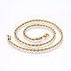 304 Stainless Steel Rope Chain Necklaces US-NJEW-F226-03G-04-1