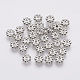 Alloy Daisy Spacer Beads US-PALLOY-L166-31P-1