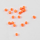 Baking Paint Glass Seed Beads US-SEED-S004-Y3-1