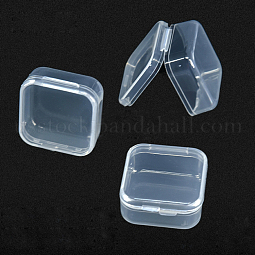 Transparent Plastic Bead Containers US-CON-WH0019-01