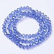 Electroplate Glass Beads Strands US-EGLA-A034-T8mm-A17-2