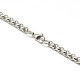 304 Stainless Steel Venetian Chain Box Chain Necklace Making US-STAS-A028-N031P-A-3