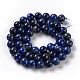 Natural Lapis Lazuli Beads Strands&nbsp;US-G-G423-8mm-A-2