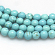 Natural Howlite Beads Strands US-X-TURQ-G103-10mm-01-2