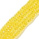 Electroplate Glass Beads Strands US-EGLA-A034-T4mm-L02-1