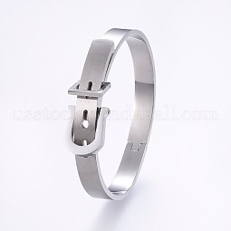 304 Stainless Steel Bangles US-BJEW-P222-13P