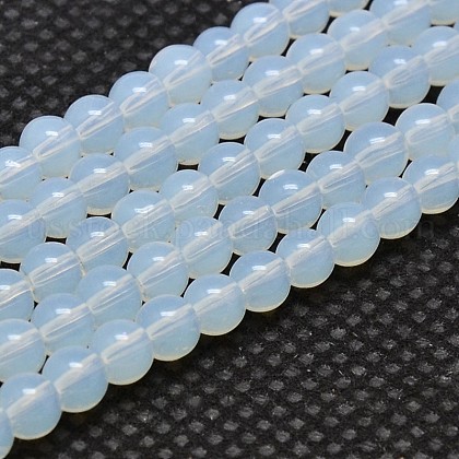 Round Opalite Beads Strands US-GLAA-F033-10mm-01-1