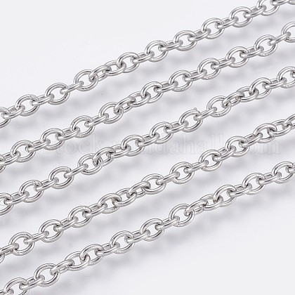 304 Stainless Steel Cable Chains US-CHS-F006-02D-P-1